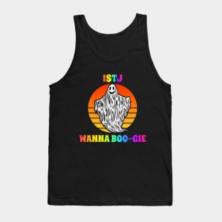 ISTJ Wanna Boogie Groovy Halloween Party Retro Vintage Tank Top